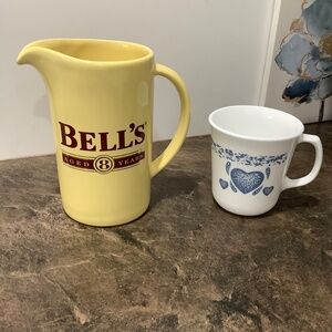 Vintage Bells whiskey pitcher by Wade PDM England
